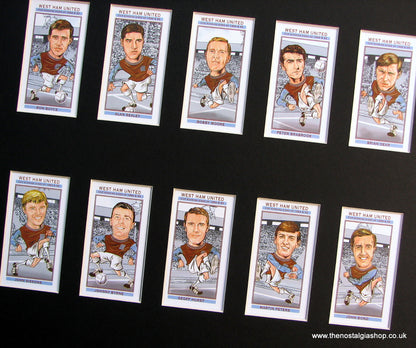 West Ham United Cup Winners 1964 - 65 Football Card Set