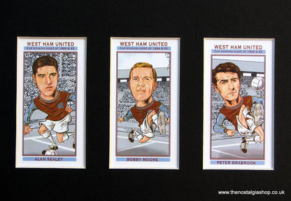 West Ham United Cup Winners 1964 - 65 Football Card Set