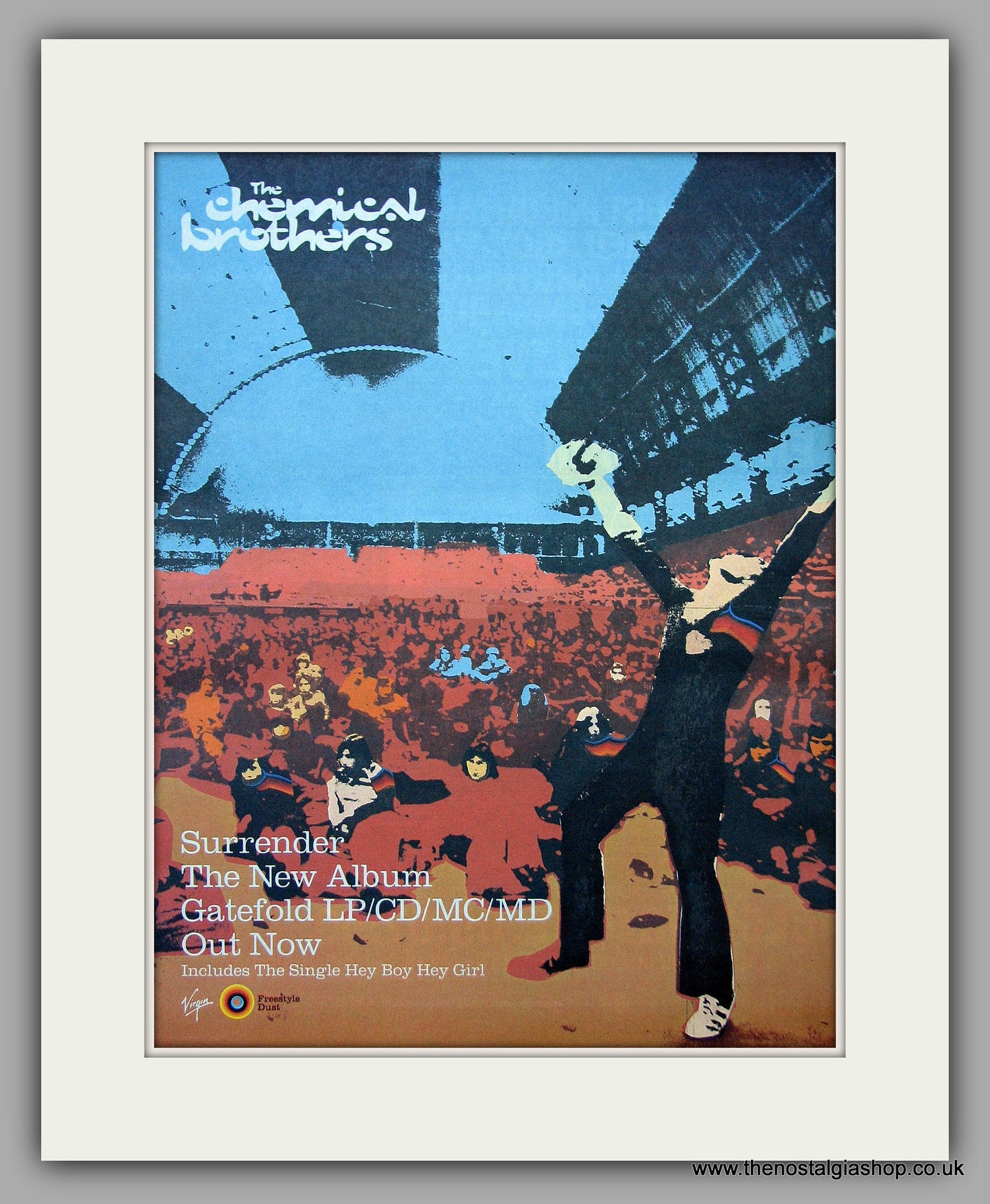 Chemical Brothers (The) - Surrender.  Original Vintage Advert 1999 (ref AD10663)