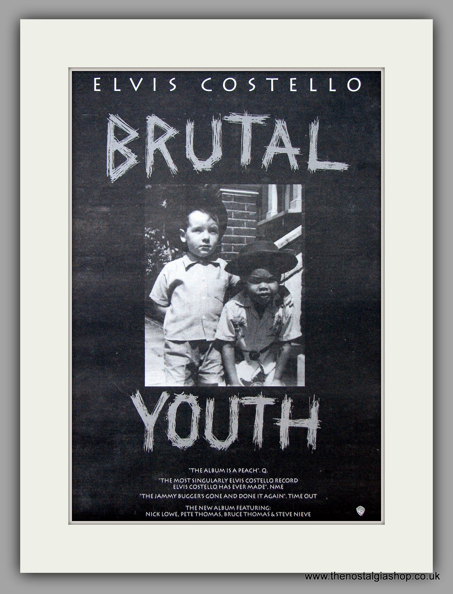 Elvis Costello - Brutal Youth.  Original Vintage Advert 1994 (ref AD10739)