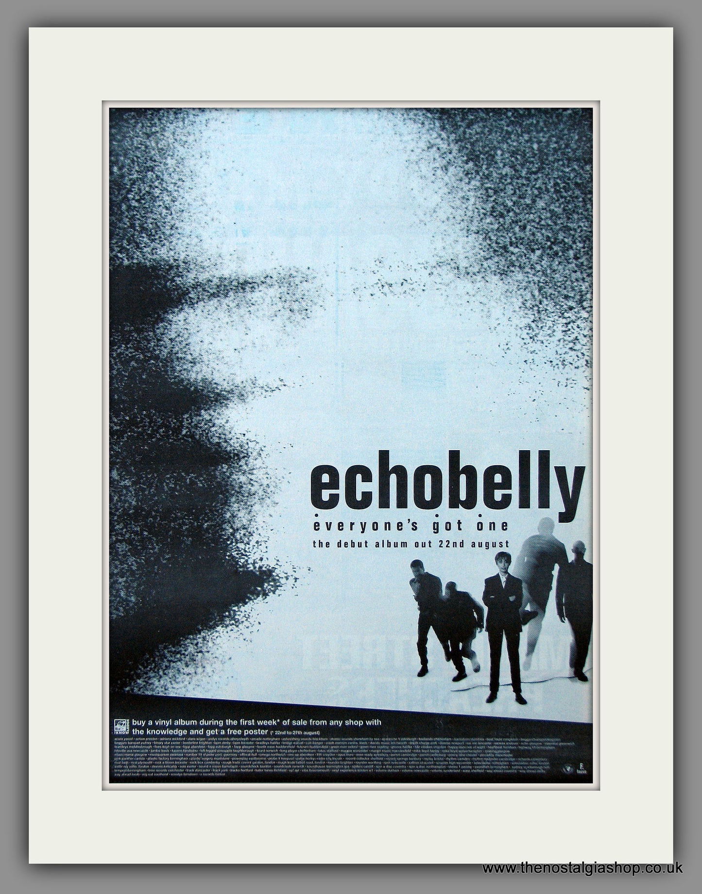 Echobelly - Everyone's Got One.  Original Vintage Advert 1994 (ref AD10744)