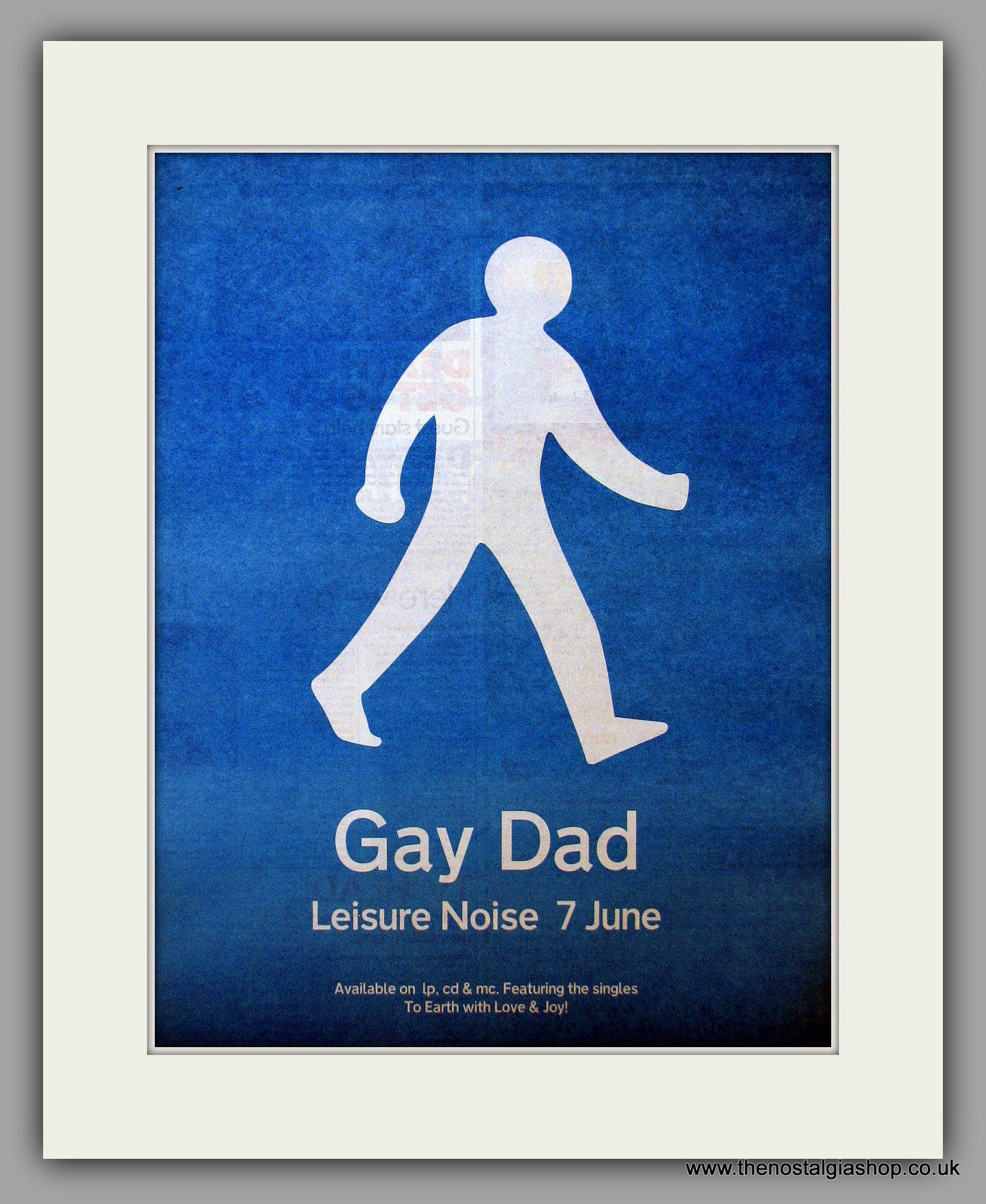Gay Dad - Leisure Noise. Original Vintage Advert 1999 (ref AD56095)
