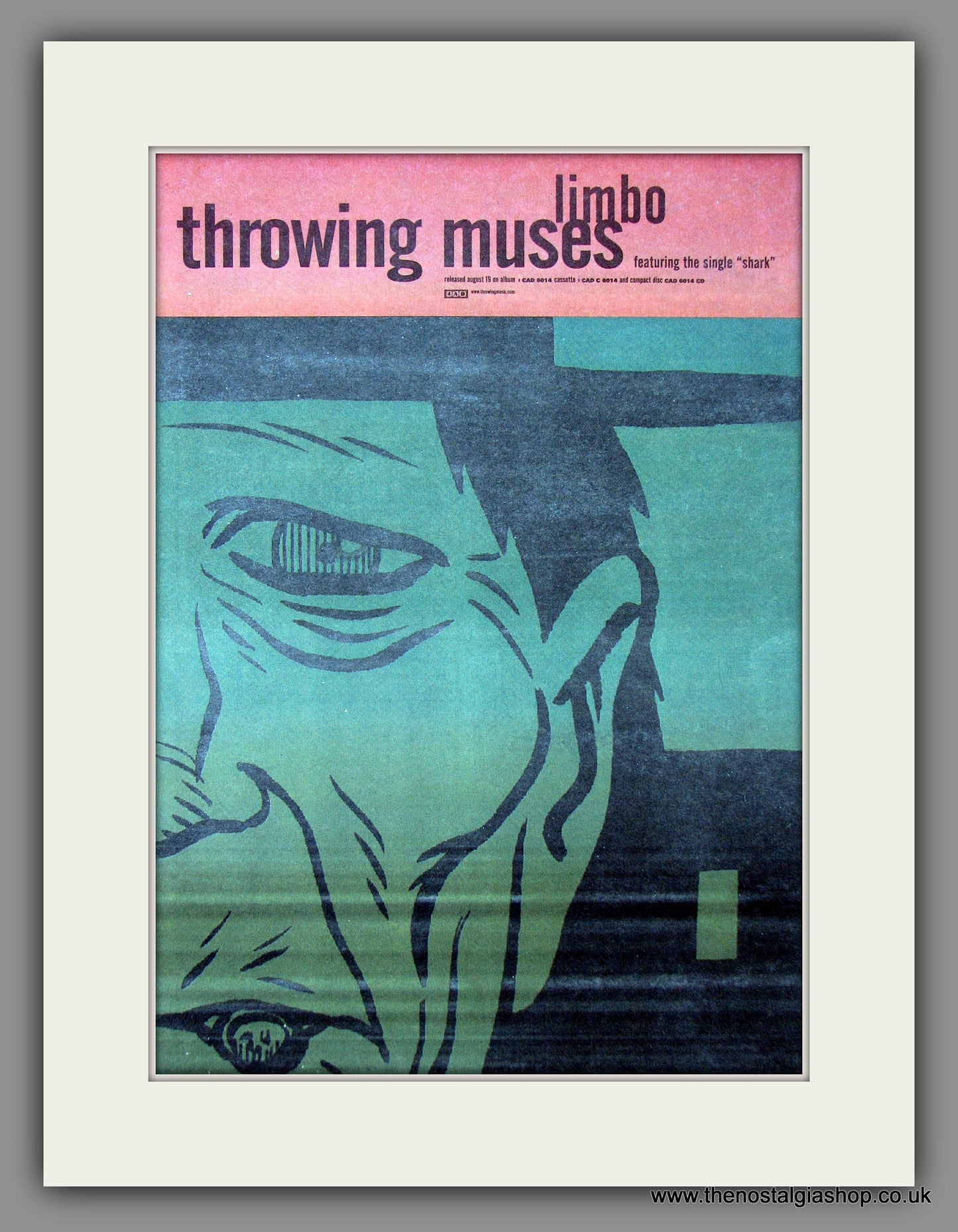 Limbo - Throwing Muses. Original Vintage Advert 1996 (ref AD10859)