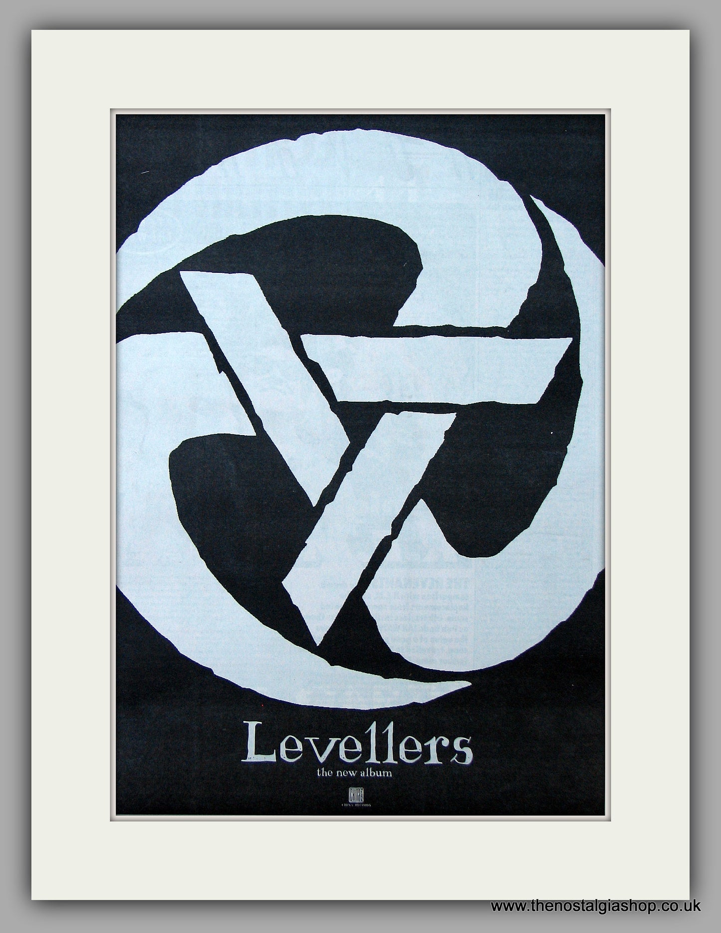 Levellers - New Album. Original Vintage Advert 1993 (ref AD10867)