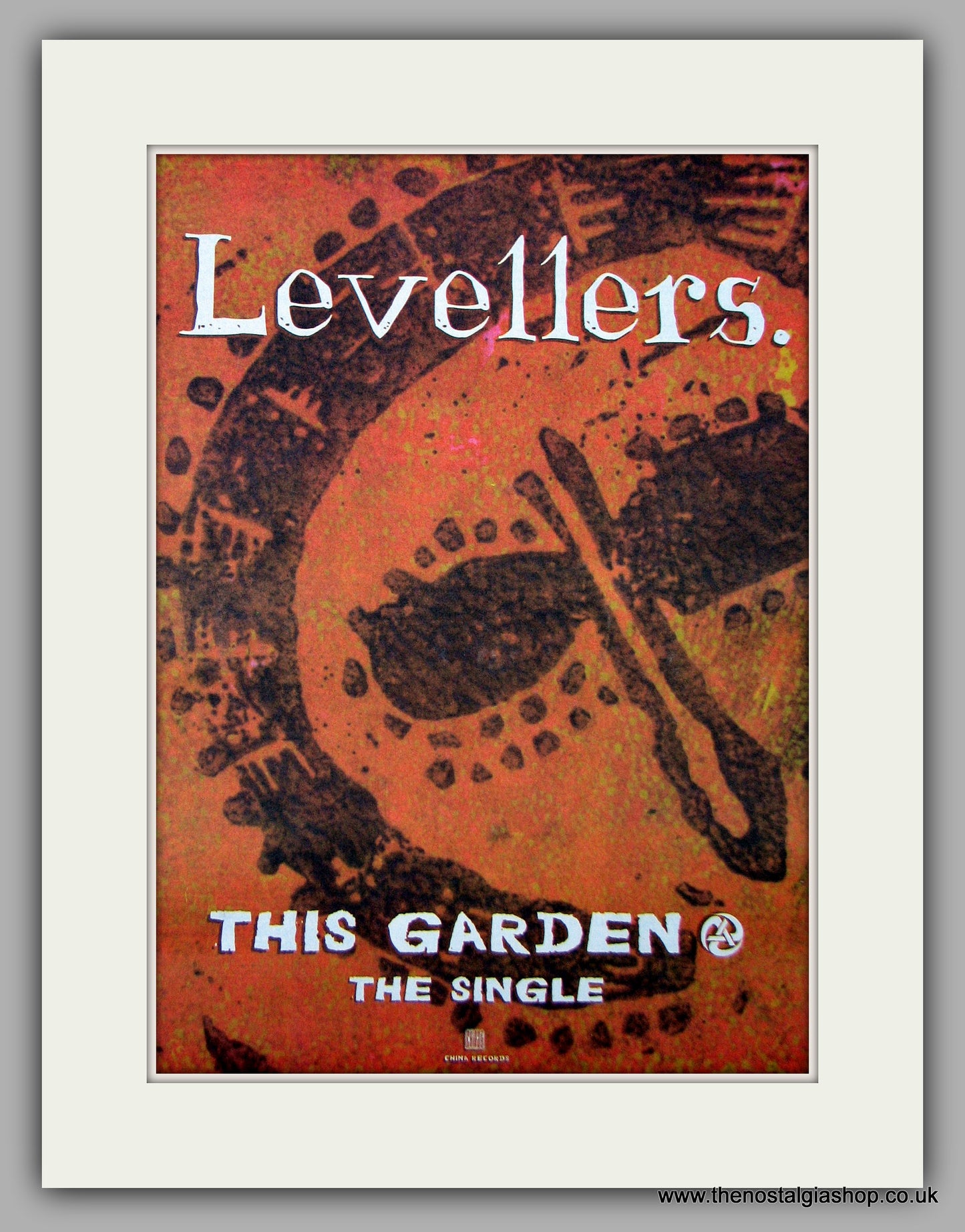 Levellers - This Garden. Original Vintage Advert 1993 (ref AD10868)