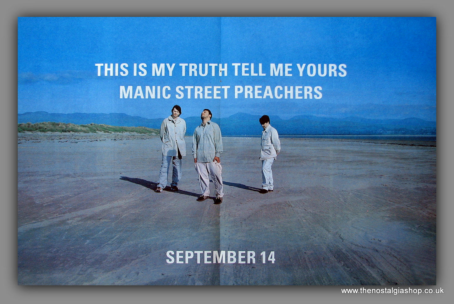 Manic Street Preachers - This Is My Truth Tell Me Yours. Large Original Vintage Advert 1998 (ref AD10921)
