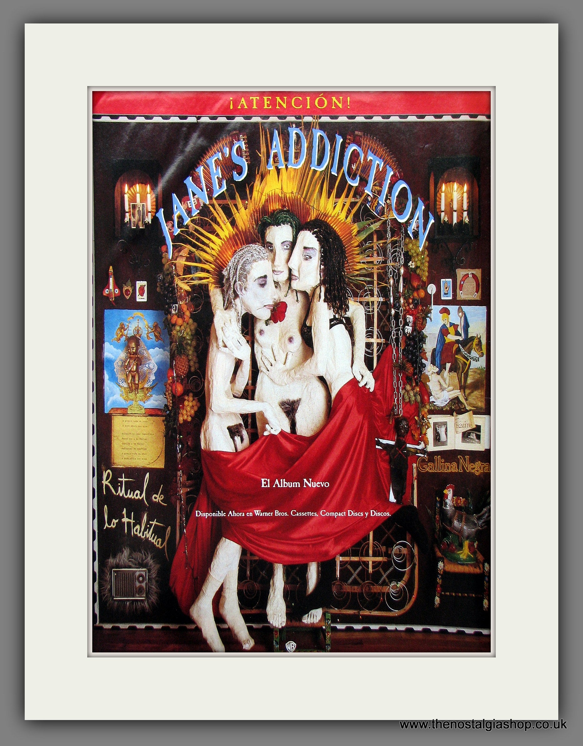 Jane's Addiction. Ritual De Lo Habitual. Original Music Advert