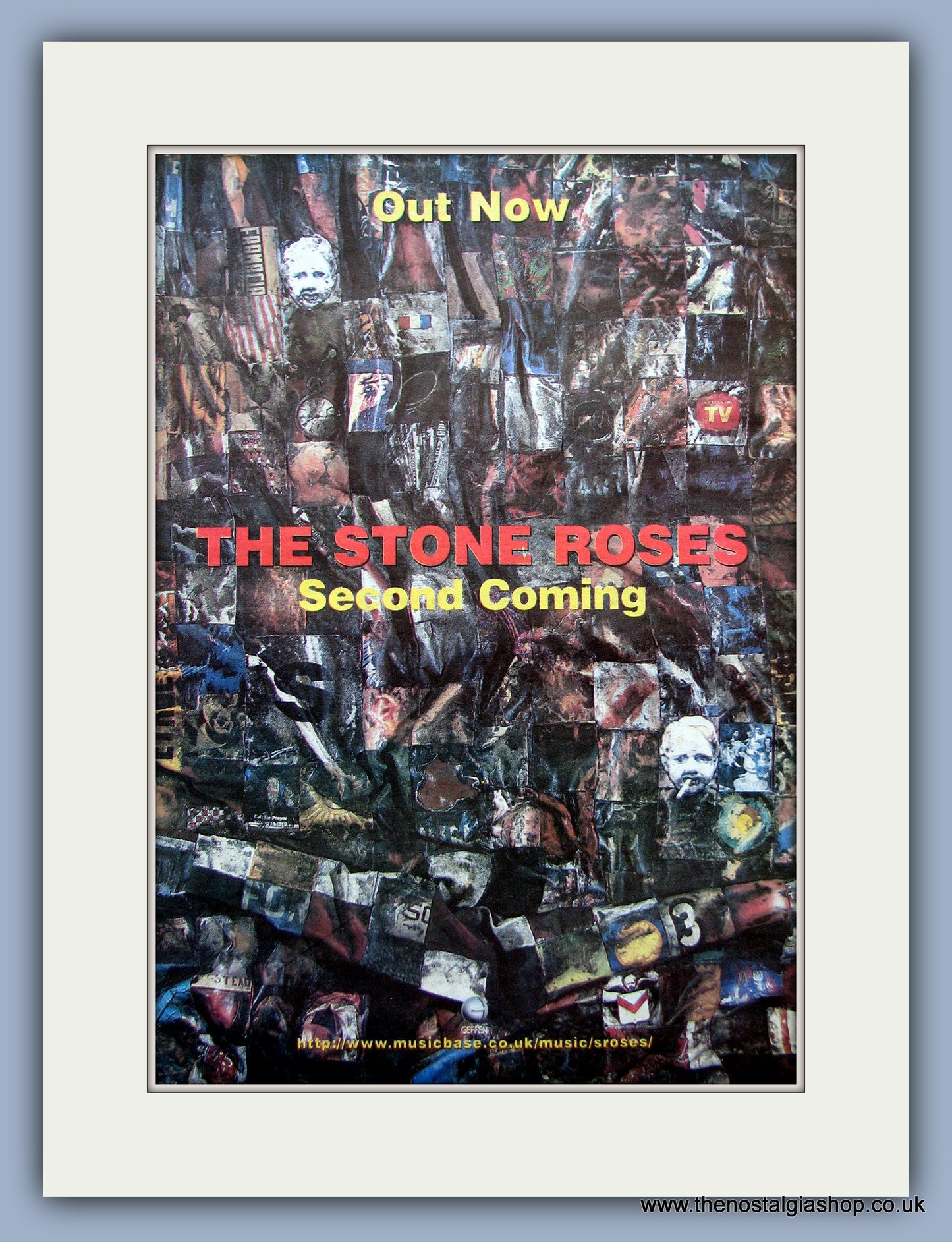 Stone Roses, Second Coming. Original Vintage Advert 1994 (ref AD10914)