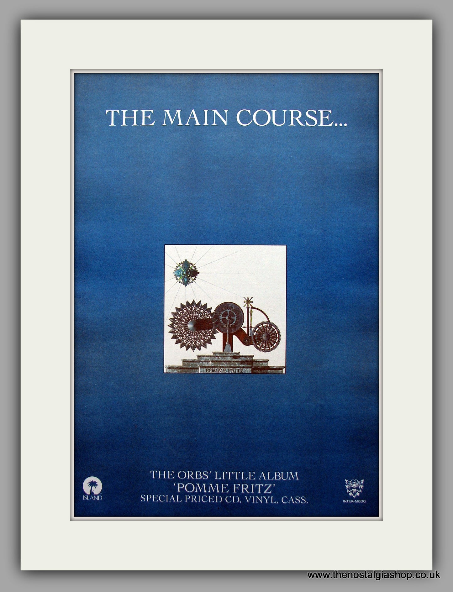 Orb (The) -  Pomme Fritz. Original Vintage Advert 1994 (ref AD10944)