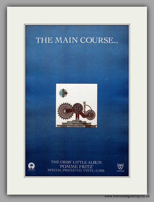 Orb (The) -  Pomme Fritz. Original Vintage Advert 1994 (ref AD10944)