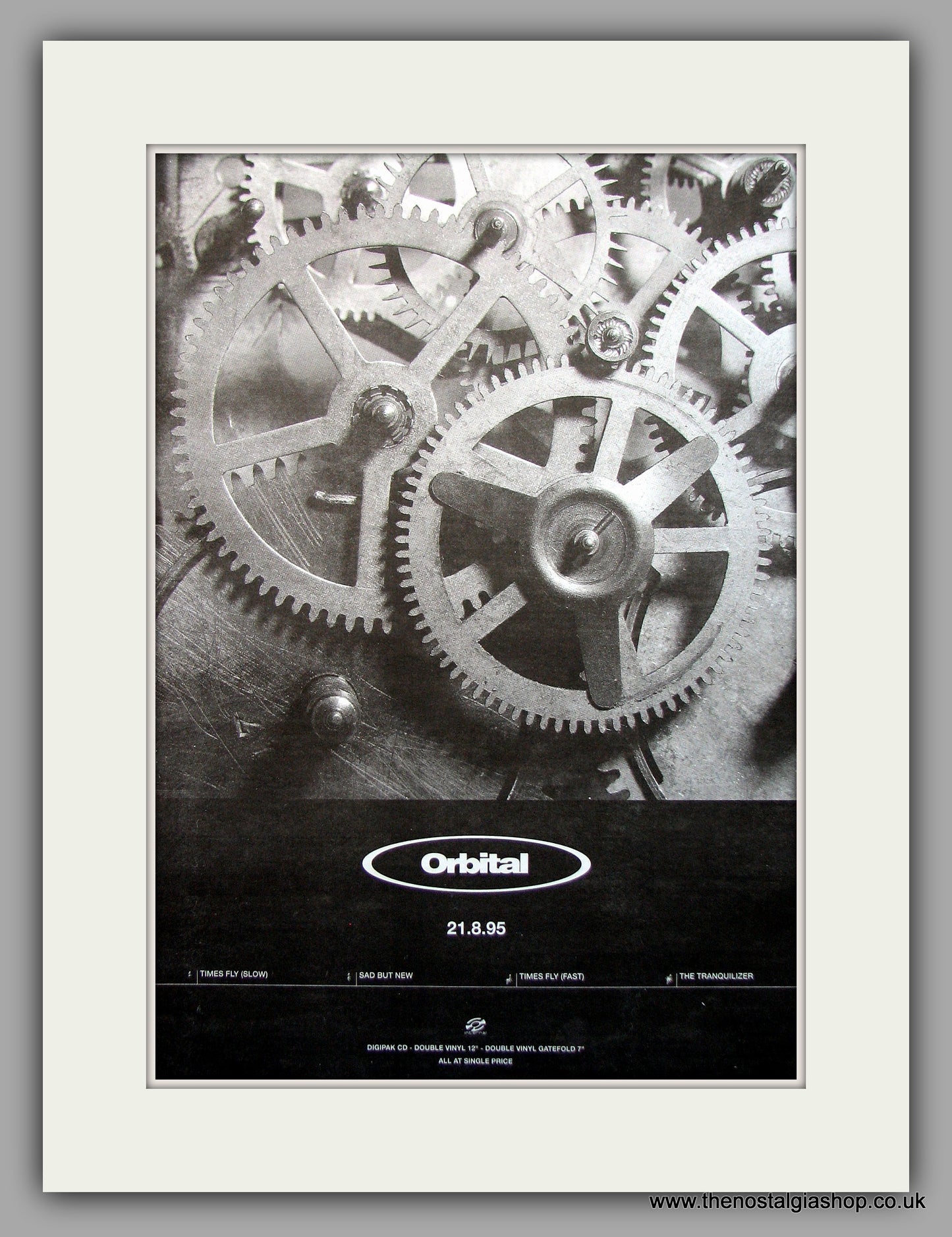 Orb (The) -  Orbital. Original Vintage Advert 1995 (ref AD10945)