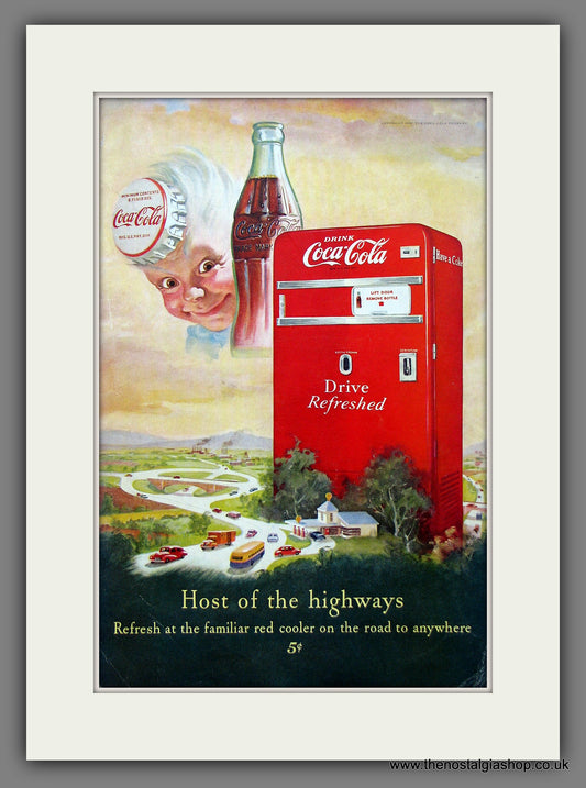 Coca-Cola Original Advert 1950 (ref AD55390)