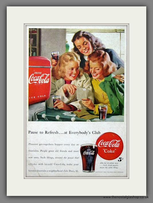 Coca-Cola Original Advert 1948 (ref AD55396)