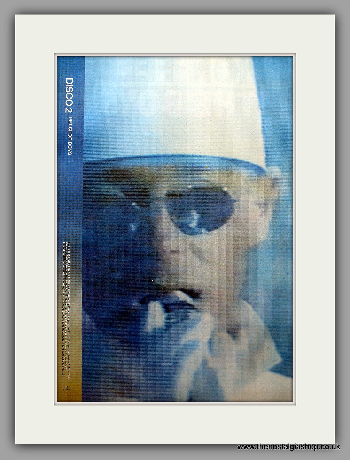 Pet Shop Boys - Disco 2. Original Vintage Advert 1994 (ref AD10969)