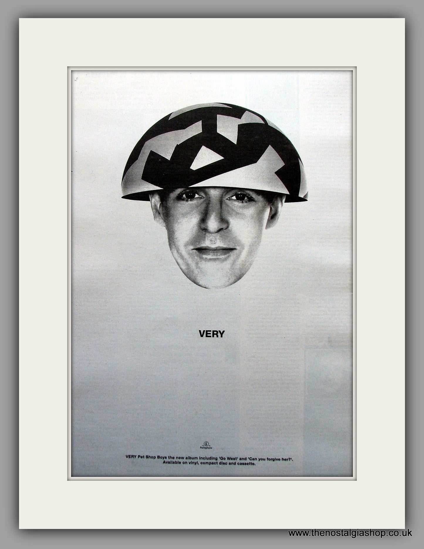 Pet Shop Boys - Very. Original Vintage Advert 1993 (ref AD10971)