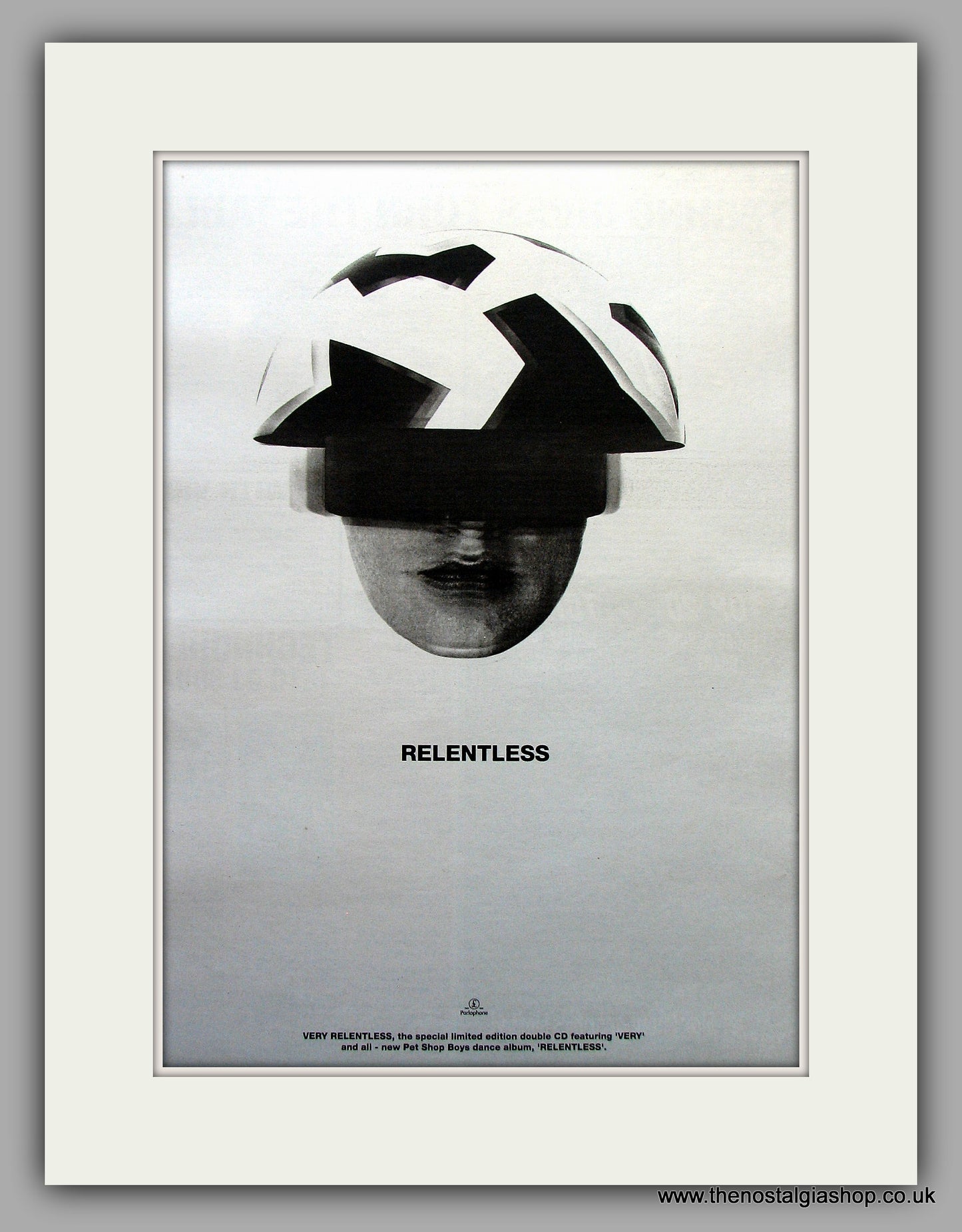 Pet Shop Boys - Relentless. Original Vintage Advert 1993 (ref AD10972)