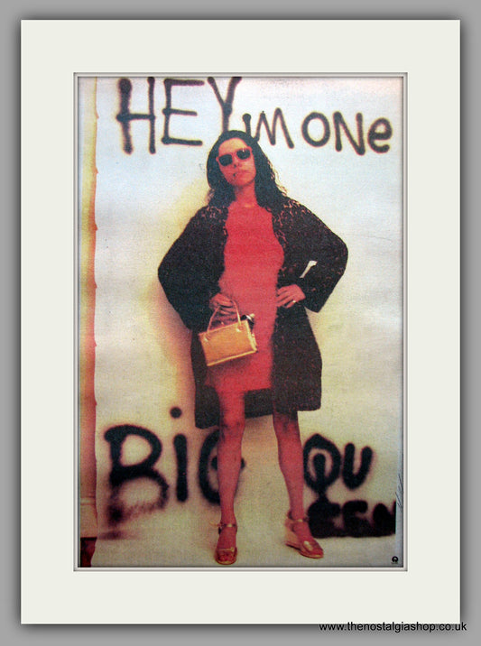 P J Harvey Hey I'm One Big Queen. Original Vintage Advert 1993 (ref AD10986)