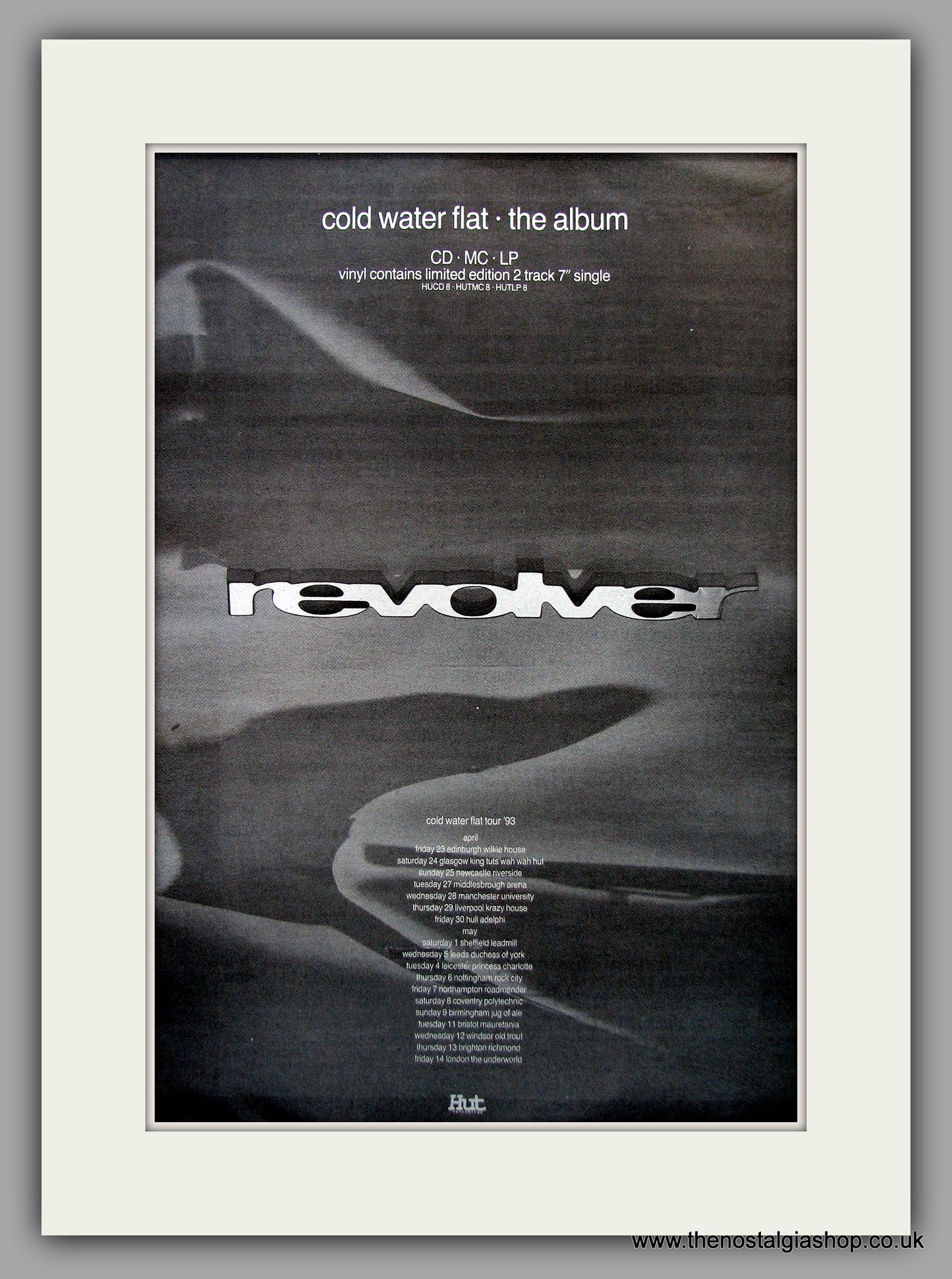 Revolver - Cold Water Flat. Original Vintage Advert 1993 (ref AD10997)