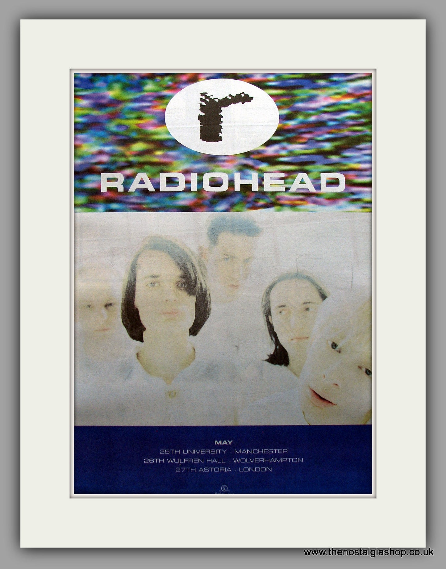 Radiohead - May Tour Dates. Original Vintage Advert 1994 (ref AD11025)