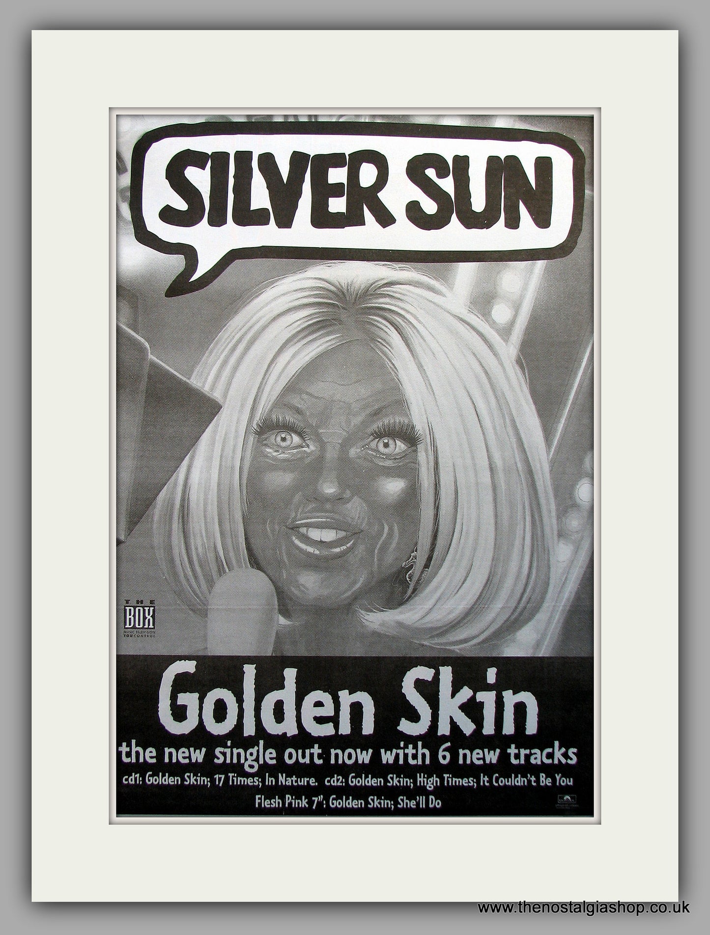 Silver Sun. Golden Skin. Original Vintage Advert 1997 (ref AD56271)