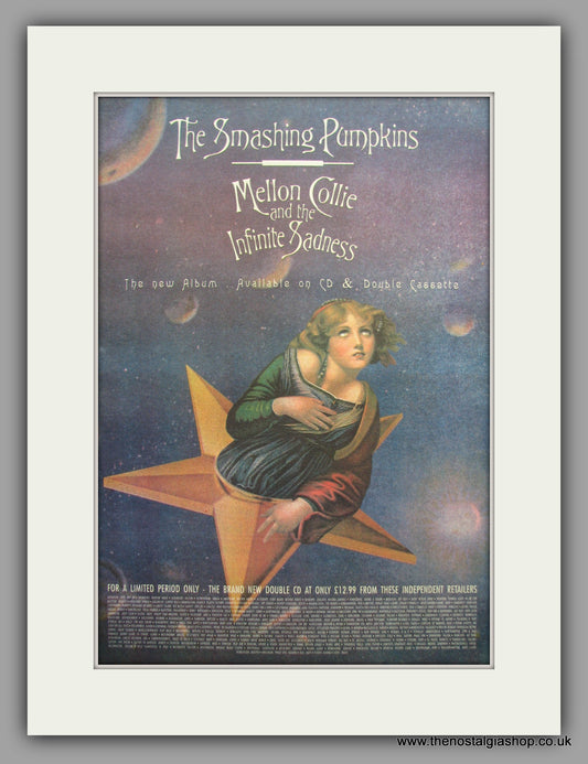 Smashing Pumpkins (The). Mellon Collie. Original Vintage Advert 1995 (ref AD11054)