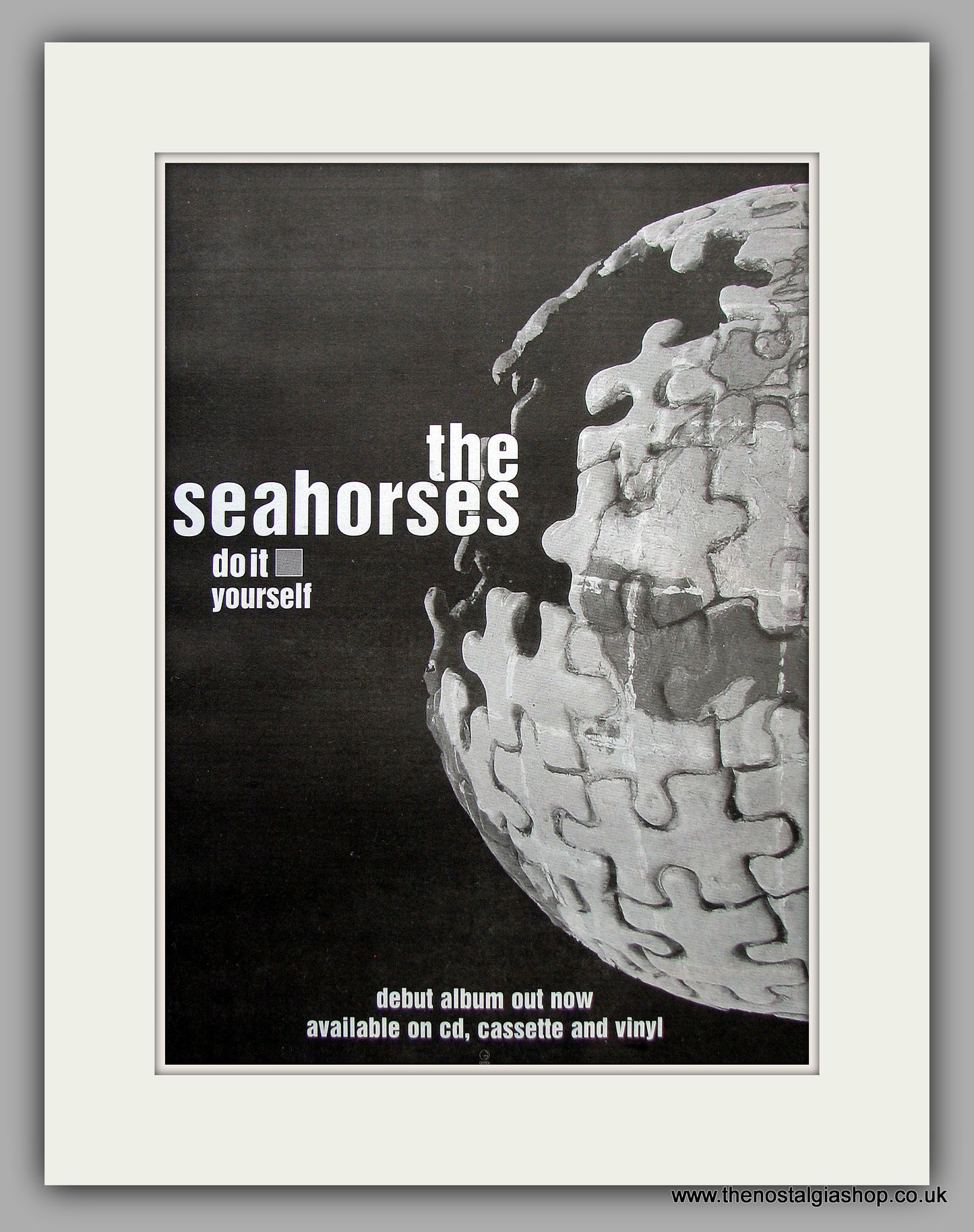 Seahorses (The) - Do It Yourself. Original Vintage Advert 1997 (ref AD11057)