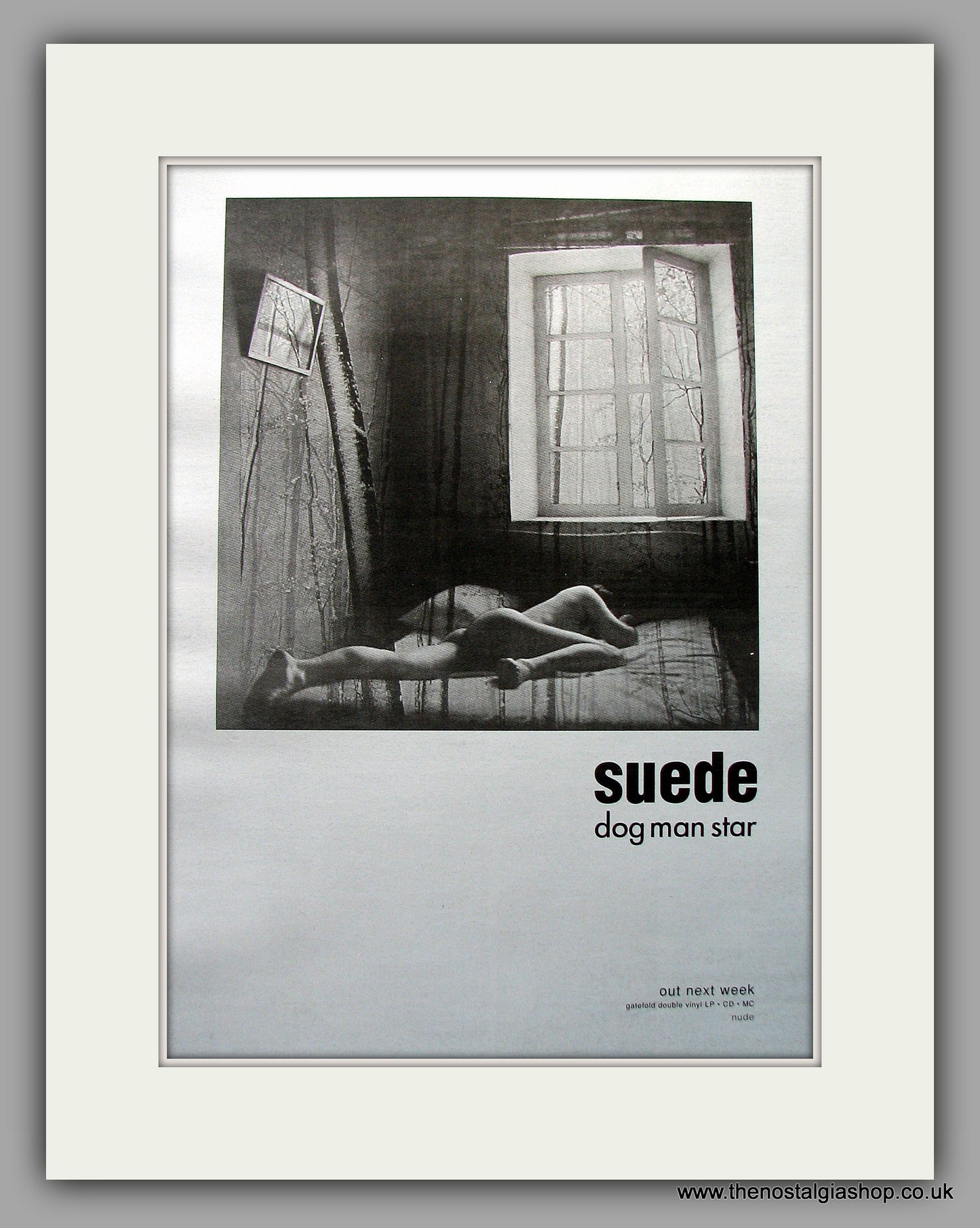 Suede - Dog Man Star. Original Vintage Advert 1994 (ref AD56089)