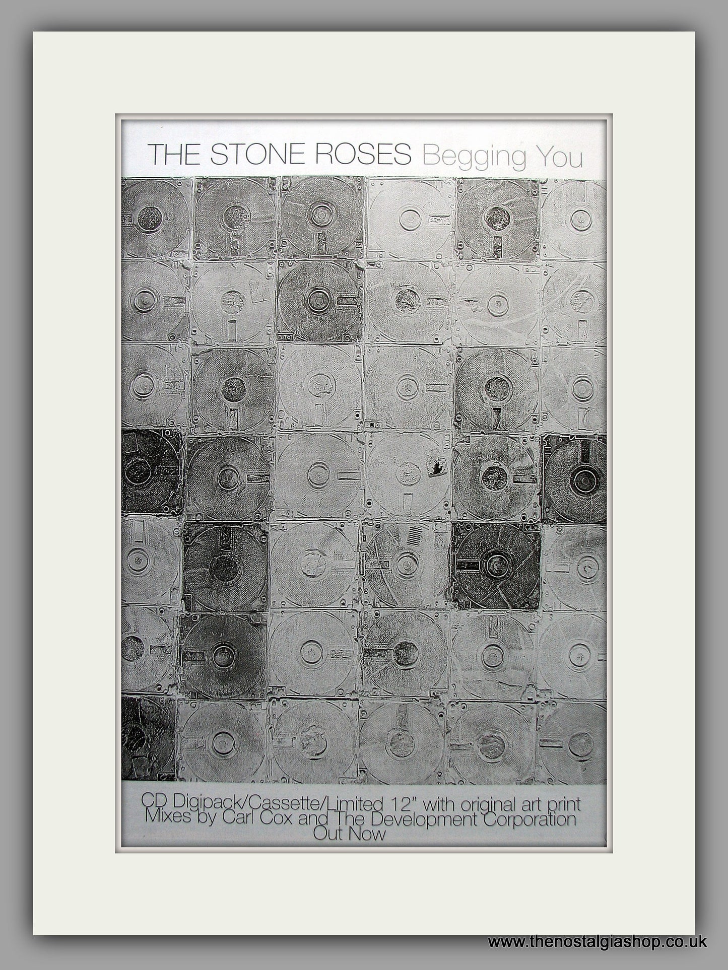 Stone Roses (The) - Begging You. Original Vintage Advert 1997 (ref AD11079)