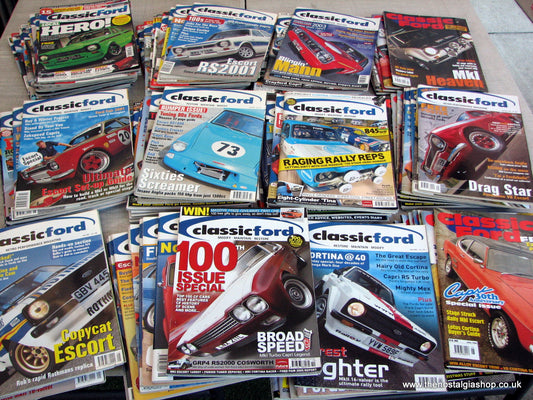 Classic Ford Magazines. Job Lot. 1990's - 2000's. 90 issues.