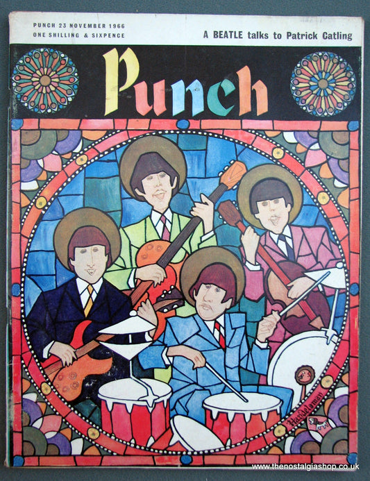 Punch Magazine. The Beatles Cover. November 1966. (M175)