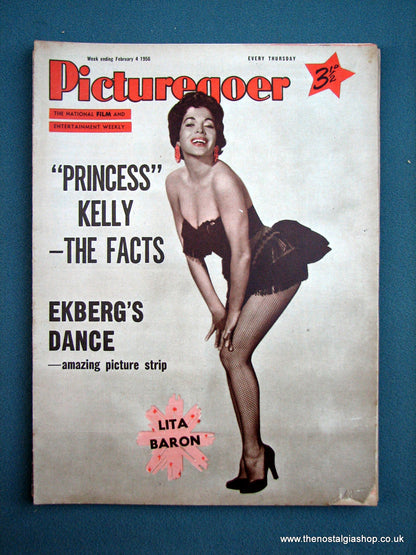 Picturegoer Magazine. Lot of 4 From 1956. (M150)