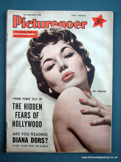 Picturegoer Magazine. Lot of 4 From 1956. (M150)