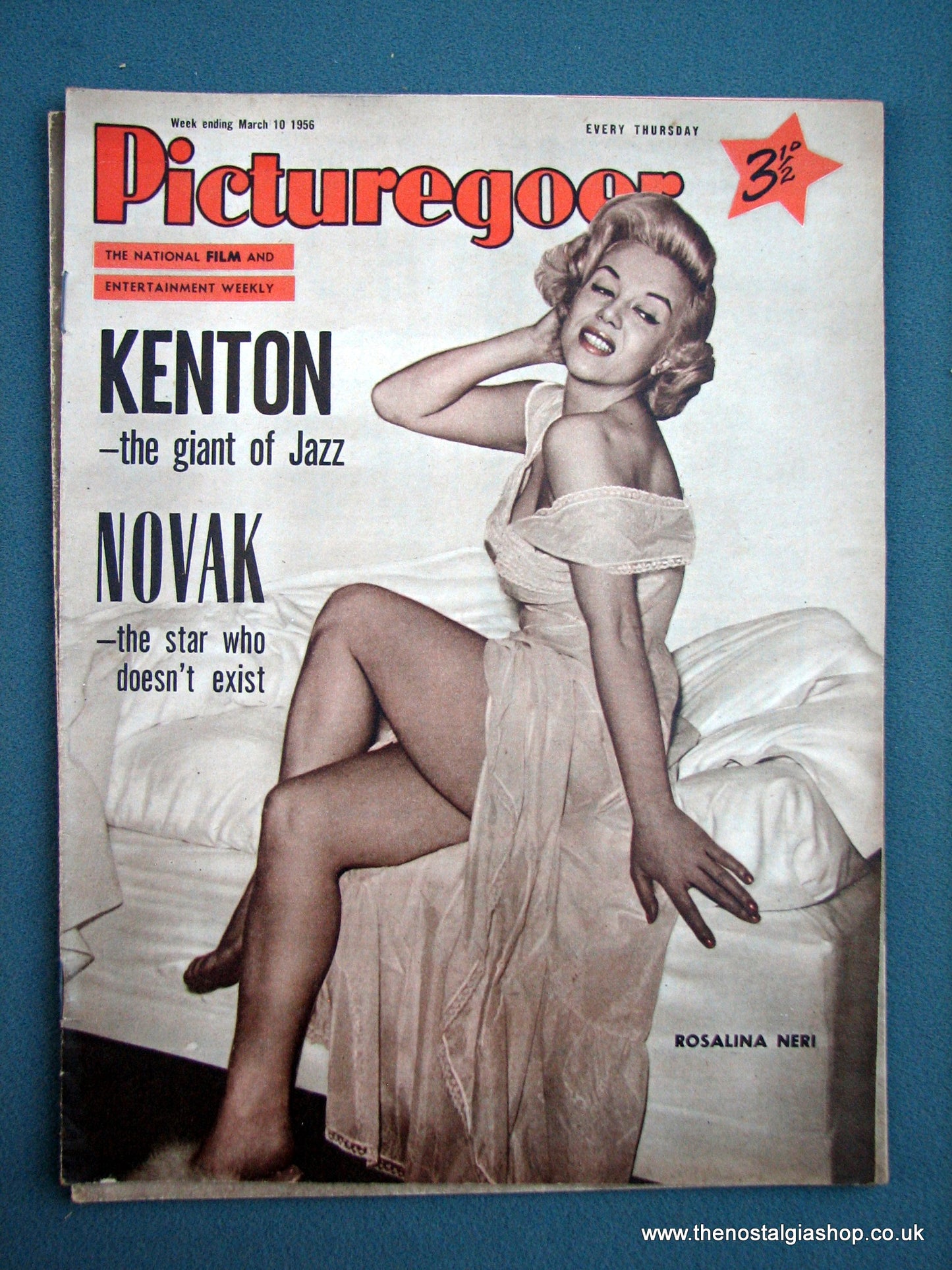 Picturegoer Magazine. Lot of 4 From 1956. (M150)