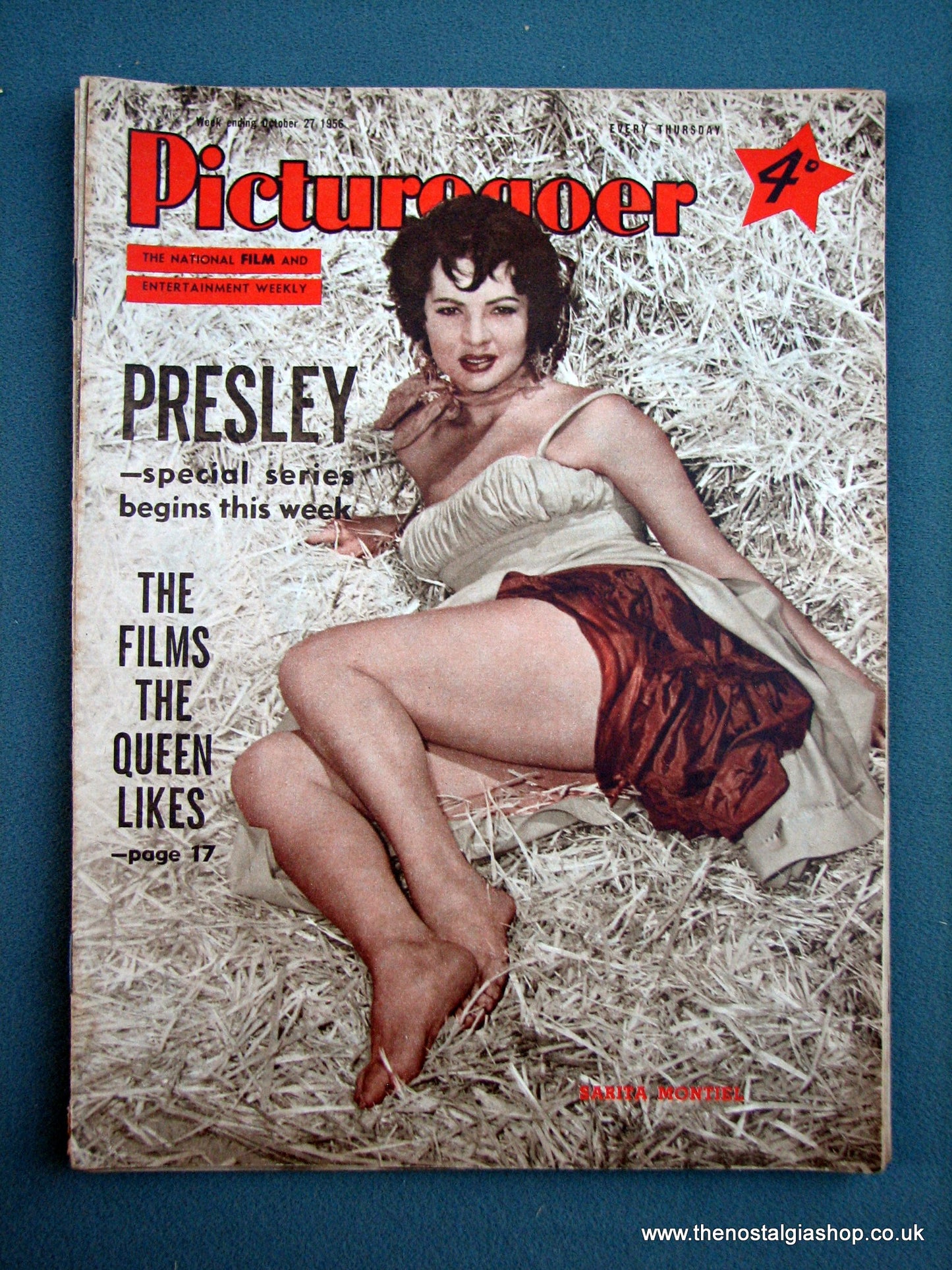 Picturegoer Magazine. Lot of 4 From 1956. (M153)