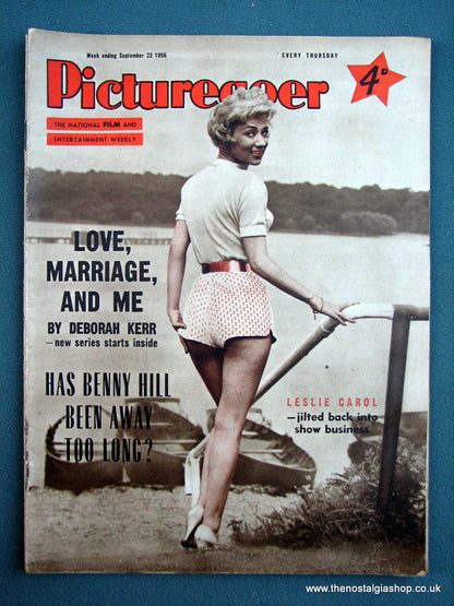 Picturegoer Magazine. Lot of 4 From 1956. (M153)