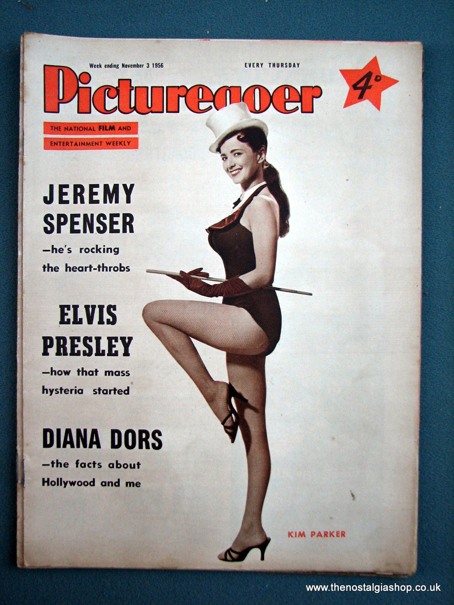 Picturegoer Magazine. Lot of 4 From 1956. (M154)