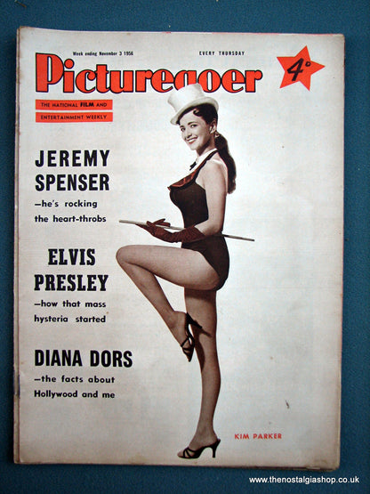 Picturegoer Magazine. Lot of 4 From 1956. (M154)