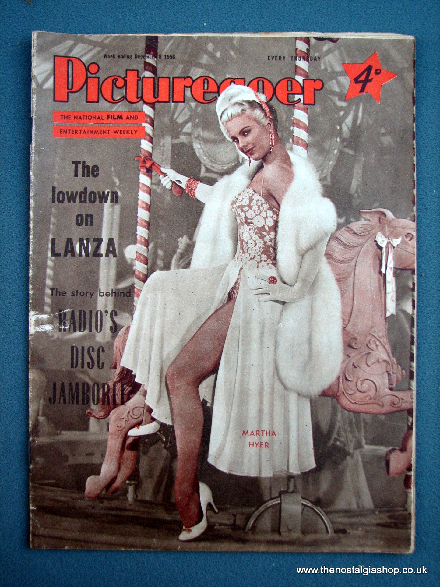 Picturegoer Magazine. Lot of 4 From 1956. (M154)