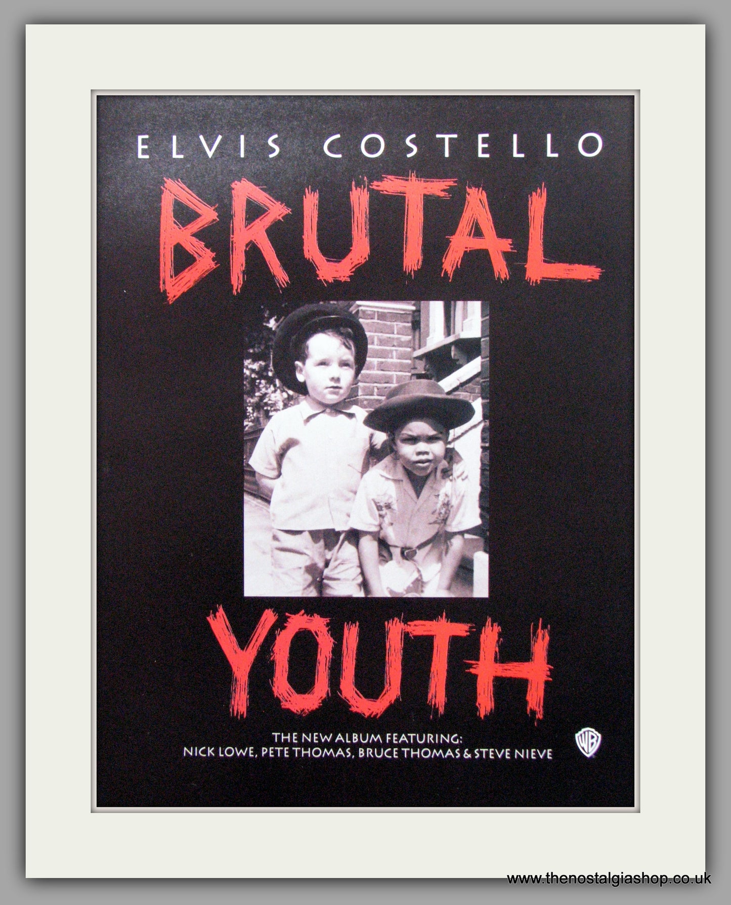Elvis Costello. Brutal Youth. Original Advert 1994 (ref AD50203)
