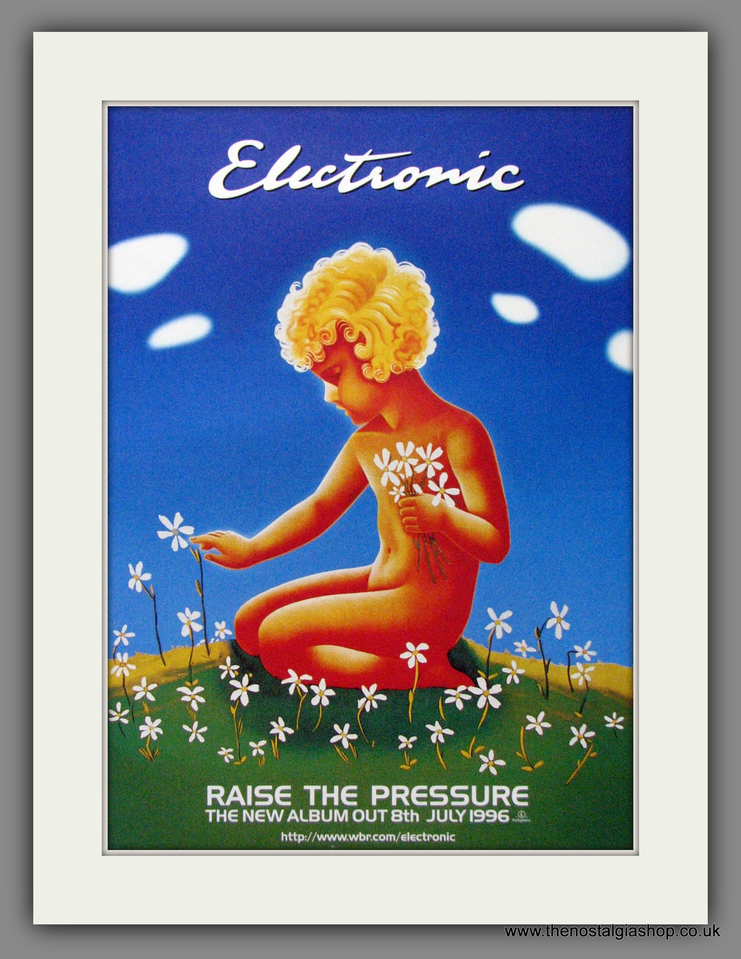 Electronic - Raise The Pressure. Original Advert 1996 (ref AD50266)