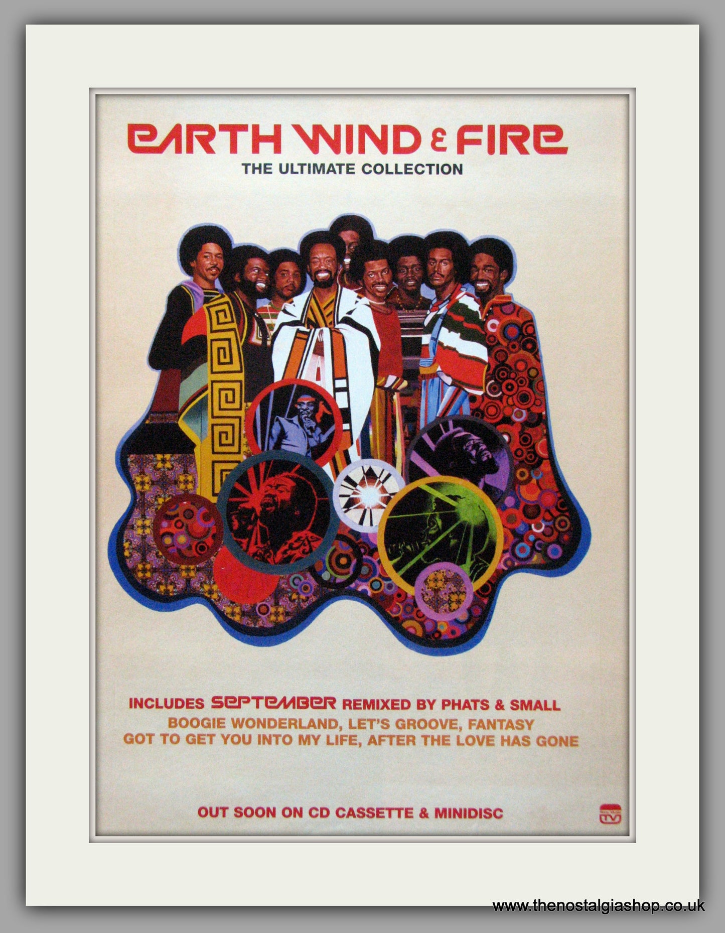 Earth Wind And Fire - The Ultimate Collection. Original Advert 1999 (ref AD50276)