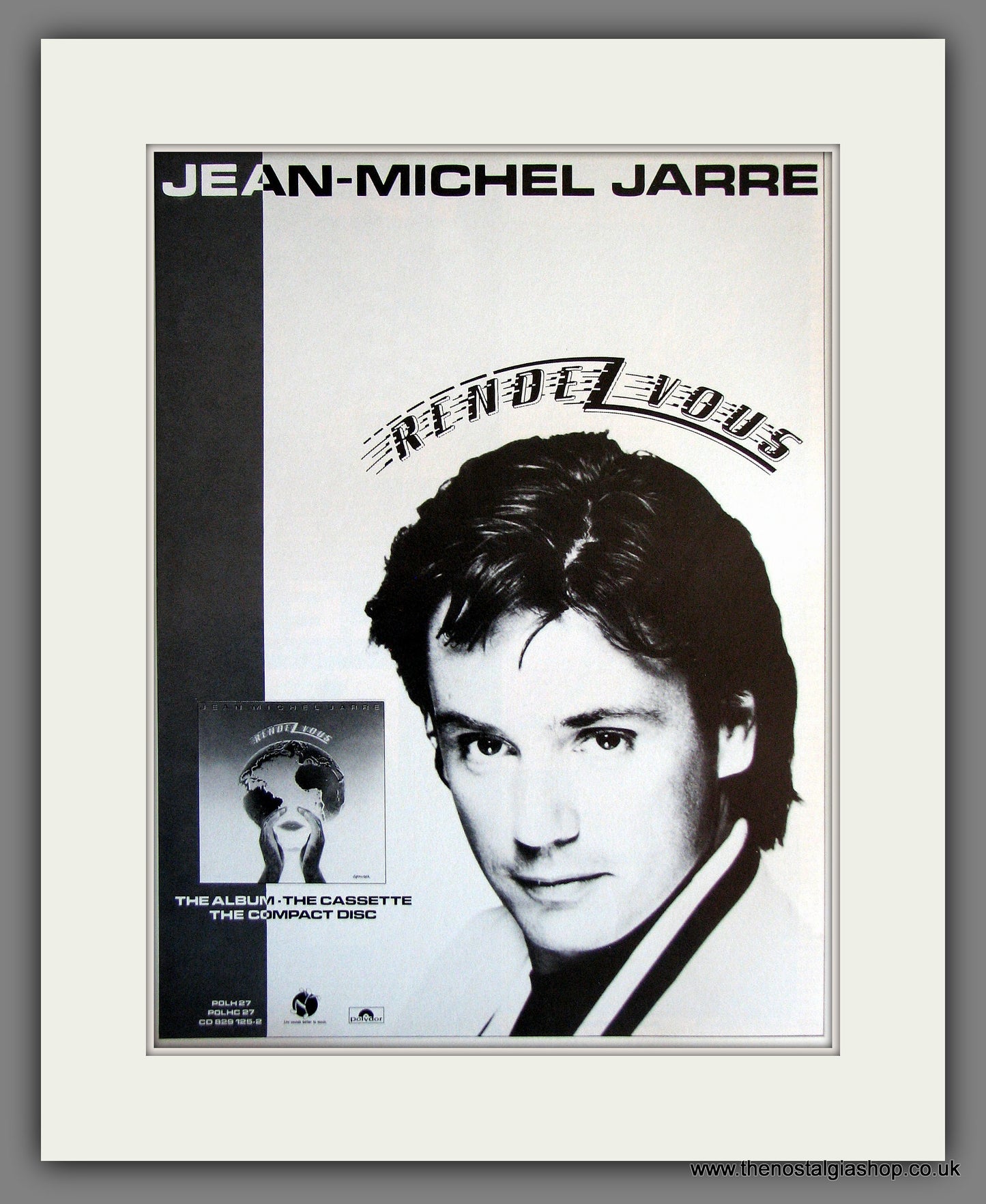 Jean Michel Jarre Rendezvous. Vintage Advert 1986 (ref AD55706)