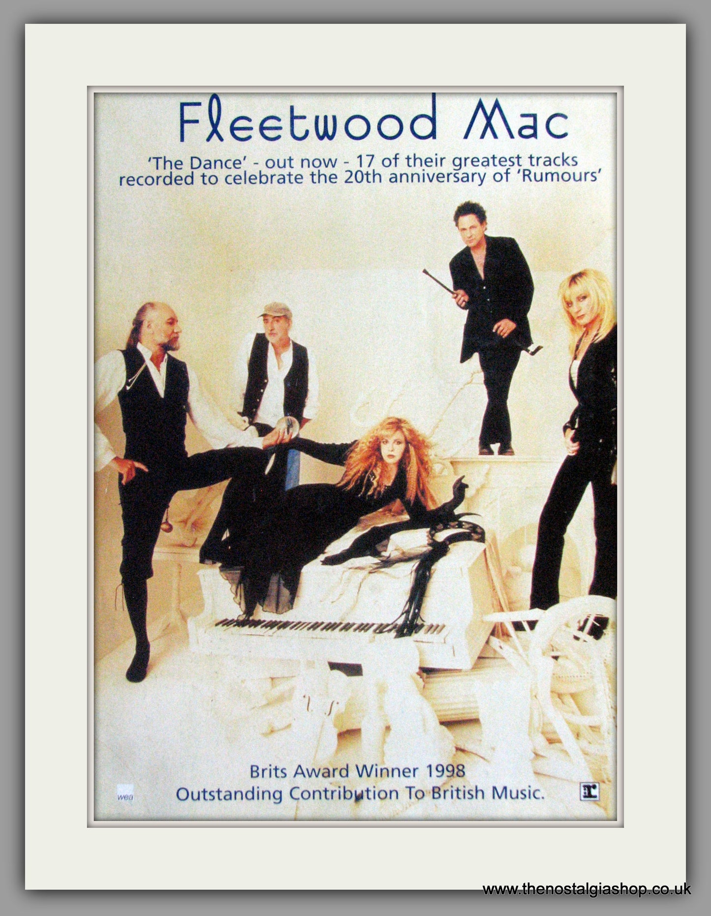 Fleetwood Mac - The Dance. Original Advert 1998 (ref AD50314)
