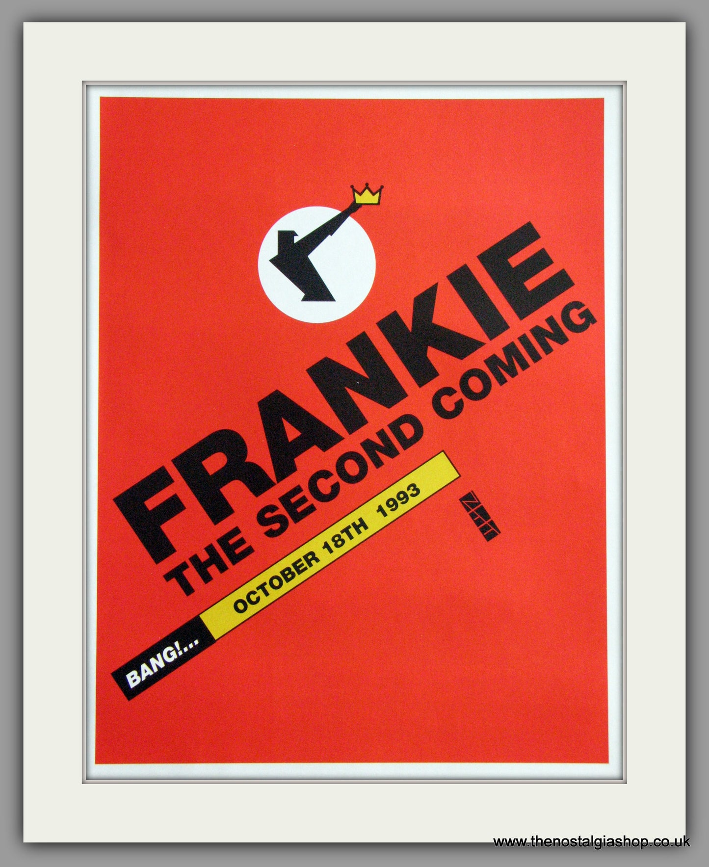 Frankie - The Second Coming. Vintage Advert 1993 (ref AD50427)