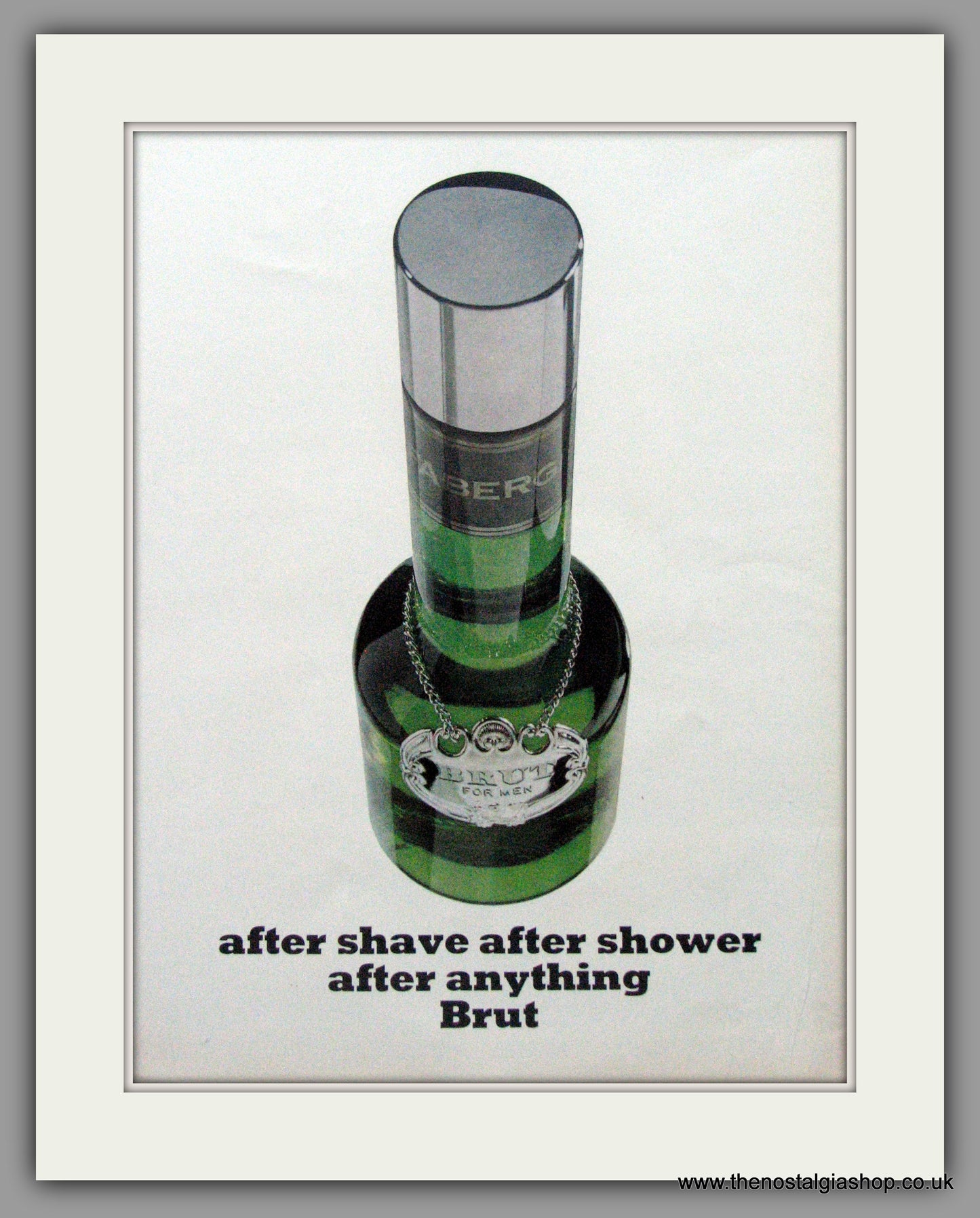 Brut After Shave by Faberge. 1968 Original Advert (ref AD990)
