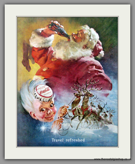 Coca-Cola. Travel Refreshed. Original Advert 1949 (ref AD11211)