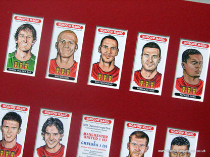 Manchester United. Moscow Magic. Football Card Set