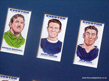 Everton Legends. Football Card Set