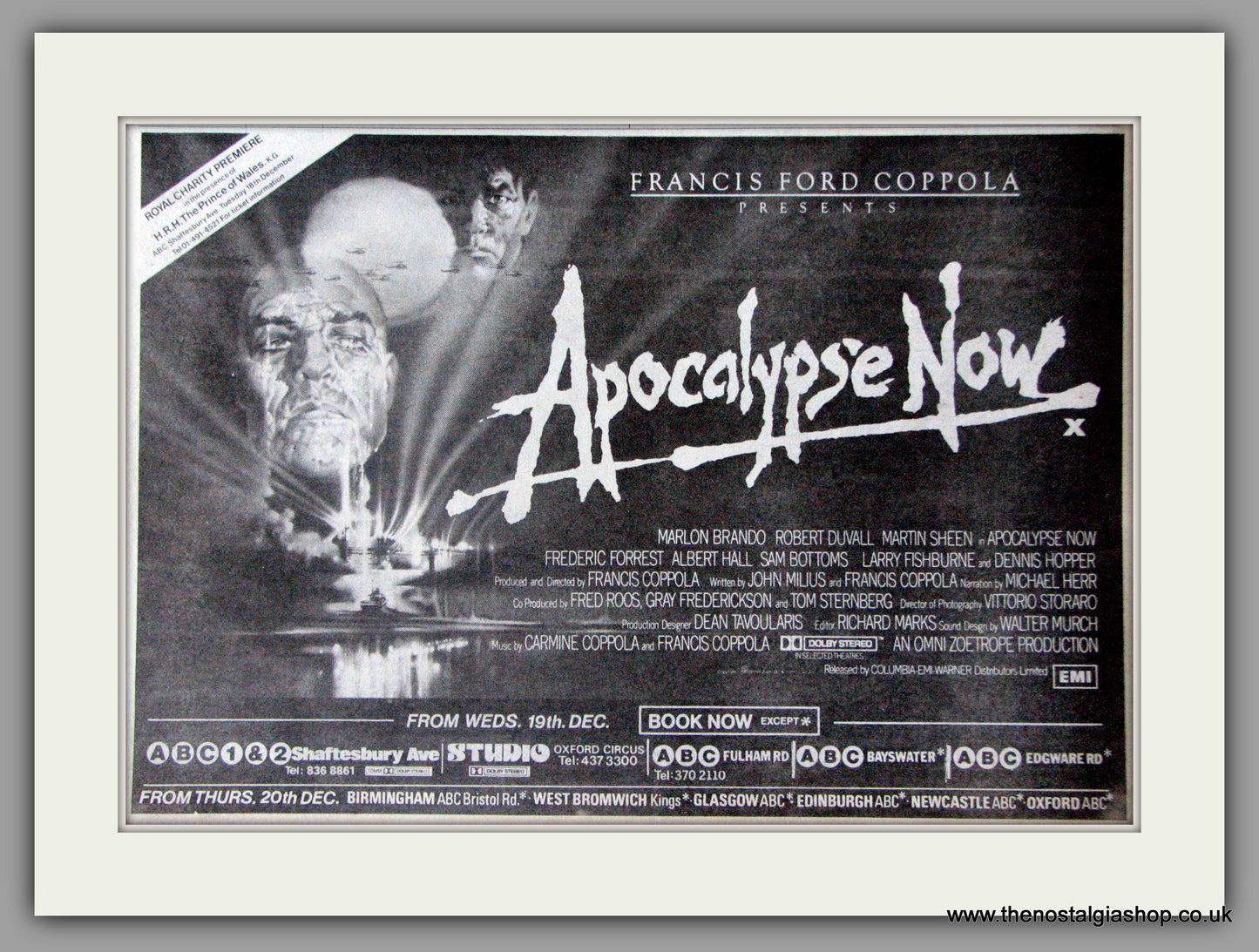 Apocalypse Now. Vintage Advert 1979 (ref AD50326)