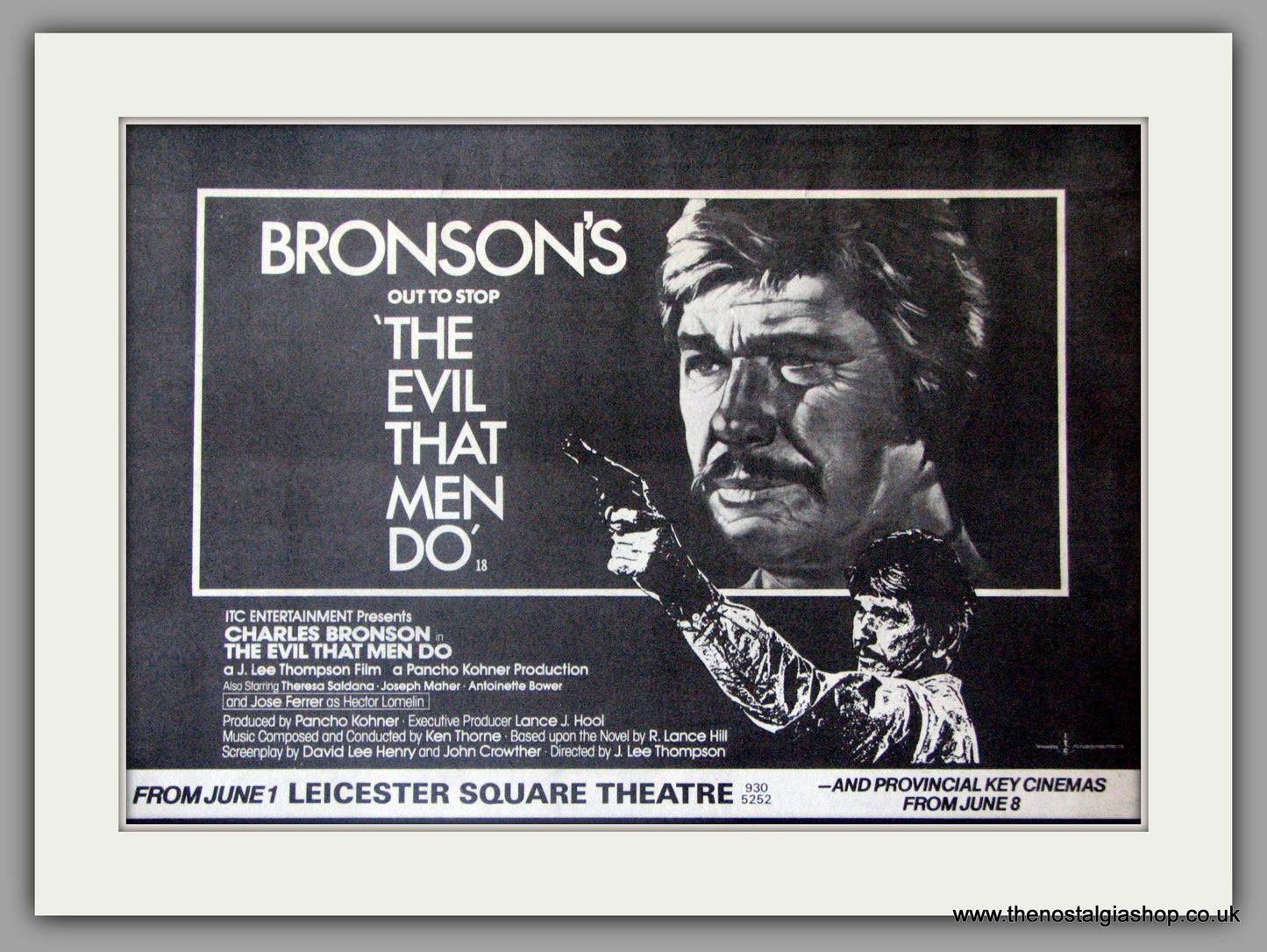 The Evil That Men Do. Vintage Advert 1984 (ref AD50329)